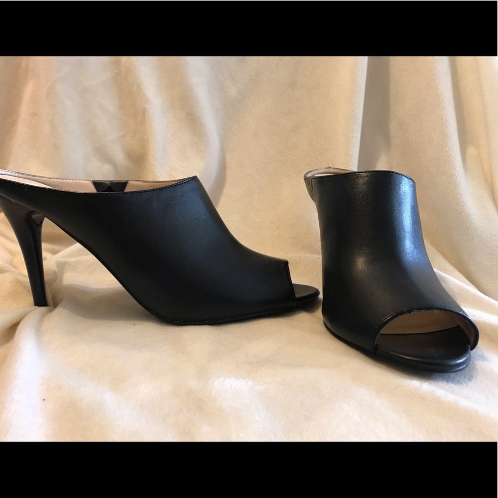 Nine West Skinny Heel Mules